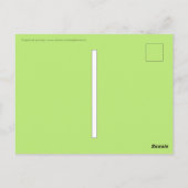 Daisies Postcard Postkarte (Rückseite)