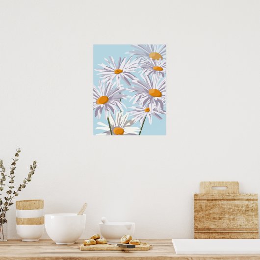 Daisies Poster (Küche)