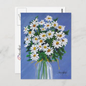 Daisies Postkarte (Vorne/Hinten)