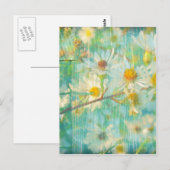 Daisies Postkarte (Vorne/Hinten)