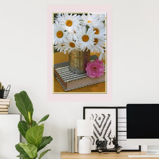 Daisies Print Poster (Heimbüro)