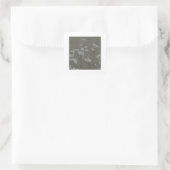 DAISIES QUADRATISCHER AUFKLEBER (Tasche)
