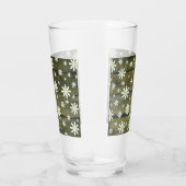 Daisies Rustic Barn Board Daisy Blume Glas (Rechts)