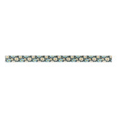 Daisies Satin Ribbon Satinband (Vorderseite)