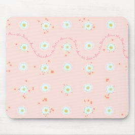 Daisies Save the Date Mousepad