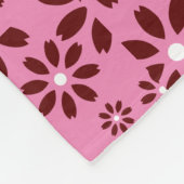 Daisies Simple Stylish Modern Fleecedecke (Ecke)