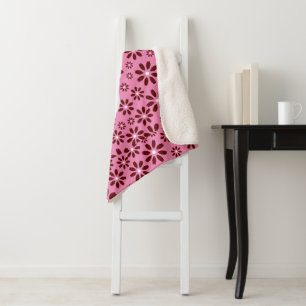 Daisies Simple Stylish Modern Sherpadecke