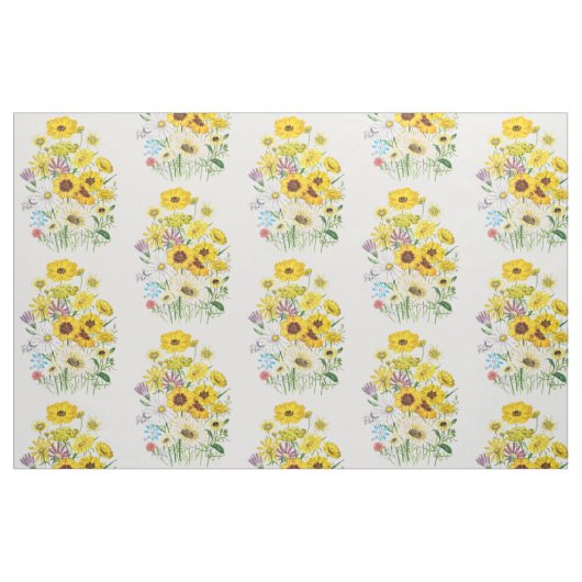Daisies Stoff (Fat Quarter (45,7 x 55,9 cm))