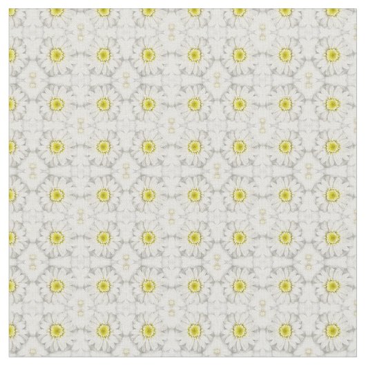 Daisies Stoff (Nahaufnahme)