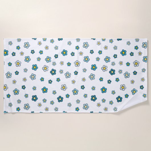 Daisies Strandtuch (Vorderseite)