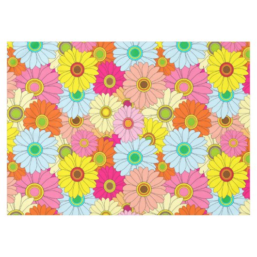 Daisies Tischdecke (Vorderseite (Horizontal))