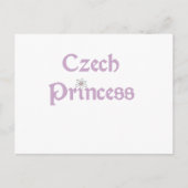 Daisies Tschechische Princess Postkarte (Vorderseite)