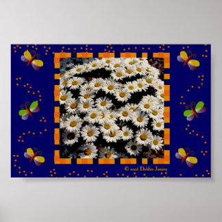 Daisies und Bugs Poster
