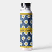 Daisies und Denim Trinkflasche (Rechts)