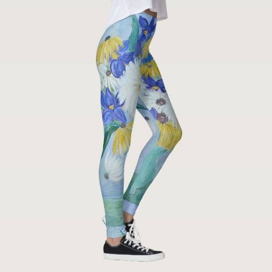 Daisies und Iris Leggings (Rechts)