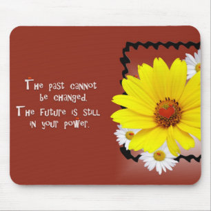 Daisies und Ladybugs Mousepad