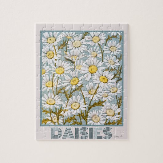 Daisies von L. Prang & Co. Puzzle (Vertikal)
