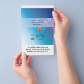 Daisies Wedding Candy Bar Wrapper Flyer (Handgriff)