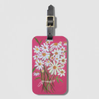 Daisies Wildblume Bouquet Wasserfarbe Rosa