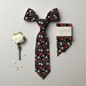 Daisies William Morris Inspirierte Floral Men's Krawatte