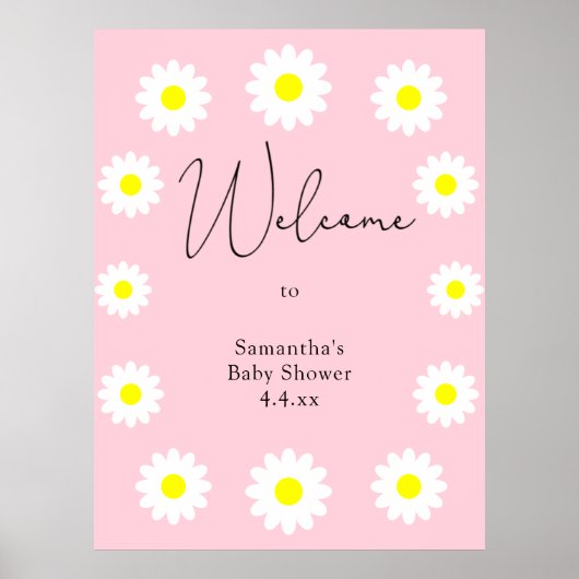 Daisies - Willkommen Poster (Vorne)