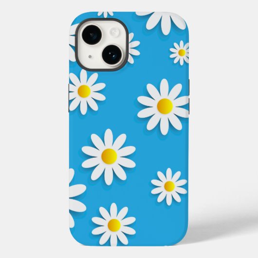 Daisies Yellow Girly Blume | iPhone 14 Case-Mate Hülle (Rückseite)