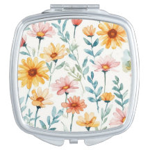 Daisies Yellow Pink Orange