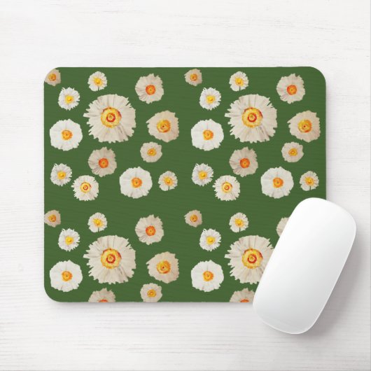 Daisies Zeichnend Mousepad, Daisy-Muster Mousepad (Mit Mouse)