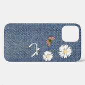 Daisies zum Fall Denim Case-Mate iPhone Hülle (Rückseite (Horizontal))