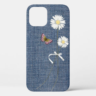 Daisies zum Fall Denim Case-Mate iPhone Hülle