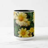 Daisies Zweifarbige Tasse (Mittel)