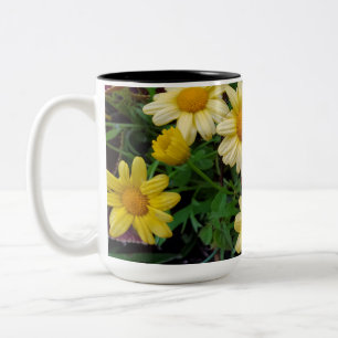 Daisies Zweifarbige Tasse