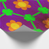 Daisis and Clovers Geschenkpapier (Ecke)
