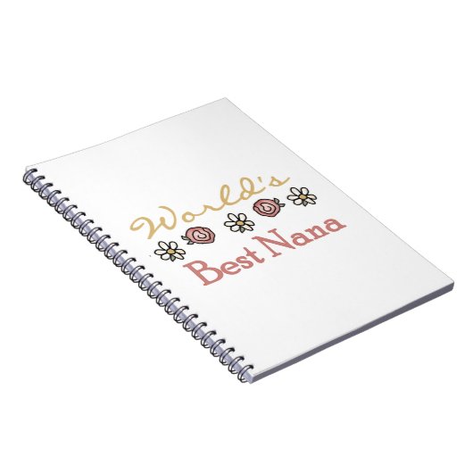 Daisis and Rose Best Nana Geschenke Notizblock (Rechte Seite)