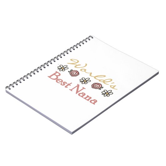 Daisis and Rose Best Nana Geschenke Notizblock (Linke Seite)