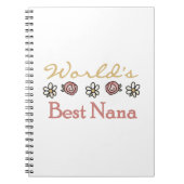 Daisis and Rose Best Nana Geschenke Notizblock (Vorderseite)