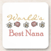 Daisis and Rose Best Nana Geschenke Untersetzer (Vorderseite)