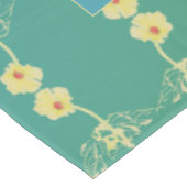 Daisis & Blue Tablecloth Tischdecke (Schrägansicht)