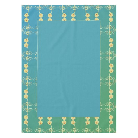 Daisis & Blue Tablecloth Tischdecke (Vorderseite)