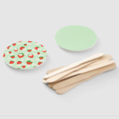 Daisis Blume Floral Erdbeere Muster Xmas Fächer (Non-assembled)