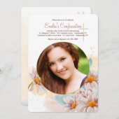 Daisis Foto Einladung (Vorne/Hinten)