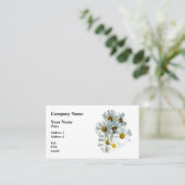 Daisis in Sunshine II Visitenkarte (Stehend Vorderseite)