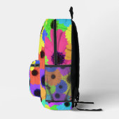 Daisis oder Marigolds farbenfrohe psychedelische M Bedruckter Rucksack (Rechts)
