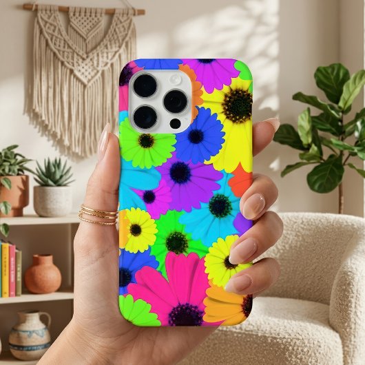 Daisis oder Marigolds farbenfrohe psychedelische M Case-Mate iPhone Hülle