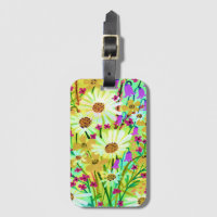 Daisis Wildblume Bouquet Wasserfarben Muster