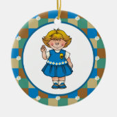 Daisy4 Keramikornament (Vorne)