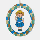 Daisy4 Keramikornament (Links)