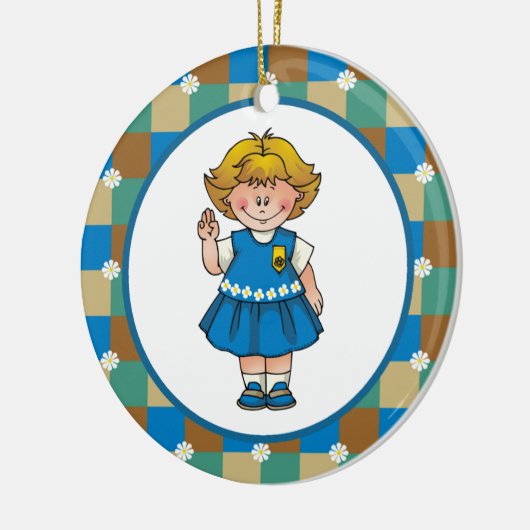 Daisy4 Keramikornament (Links)