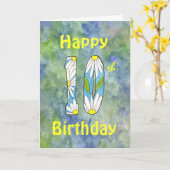 Daisy 10. Geburtstagskarte Karte (Gelbe Blume)