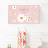 Daisy 1. Geburtstag Banner (Insitu)